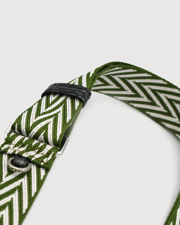 Canvas Strap with Crocodile Leather - Image 2