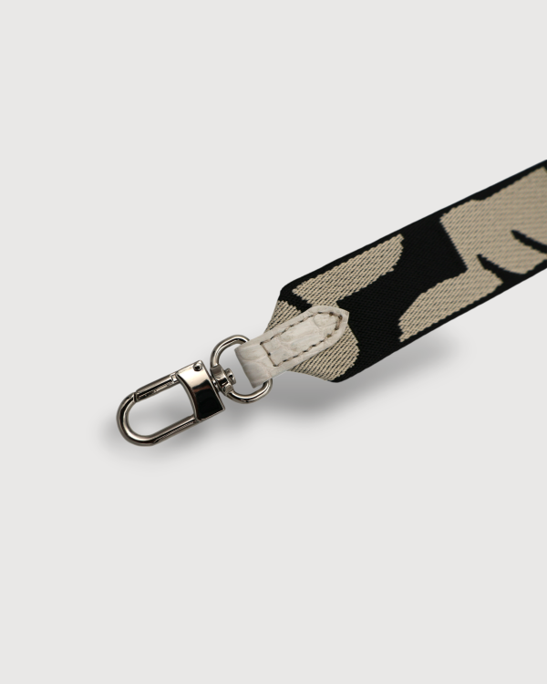 Canvas Strap with Crocodile Leather - Image 4